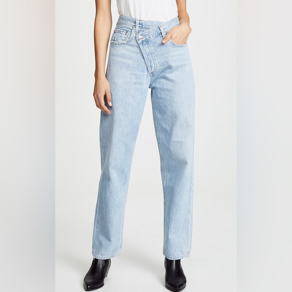 Agolde | Criss Cross Upsized Jeans, 24